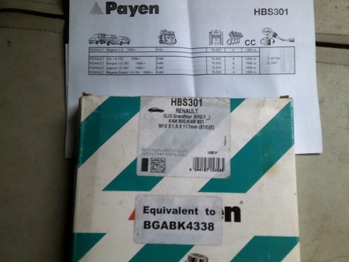 Cylinder head bolts for - cylinder,